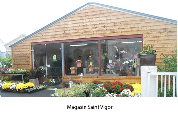 Magasin de fleurs Saint Vigor le Grand